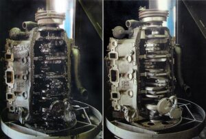 tẩy nhờn, khử than cacbon 